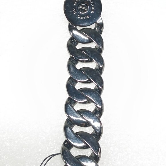 Marc by Marc Jacobs Black Chunky Chain Bracelet 7" 9.2g NWT - Picture 12 of 12